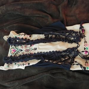 Girls top with matching vest